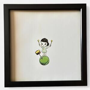 Nara Yoshimoto Nara art prints 9x9 Japanese artist/artwork
